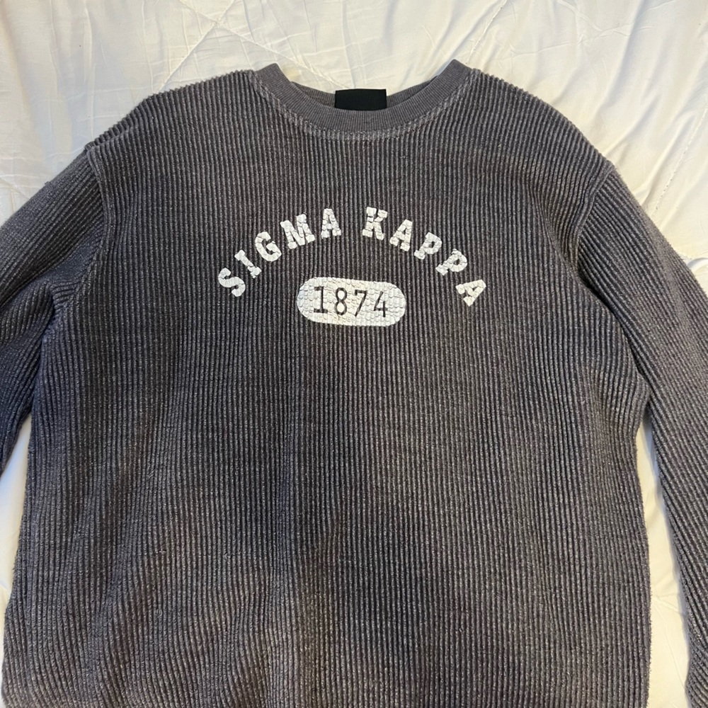 Oversized Sigma Kappa Crewneck